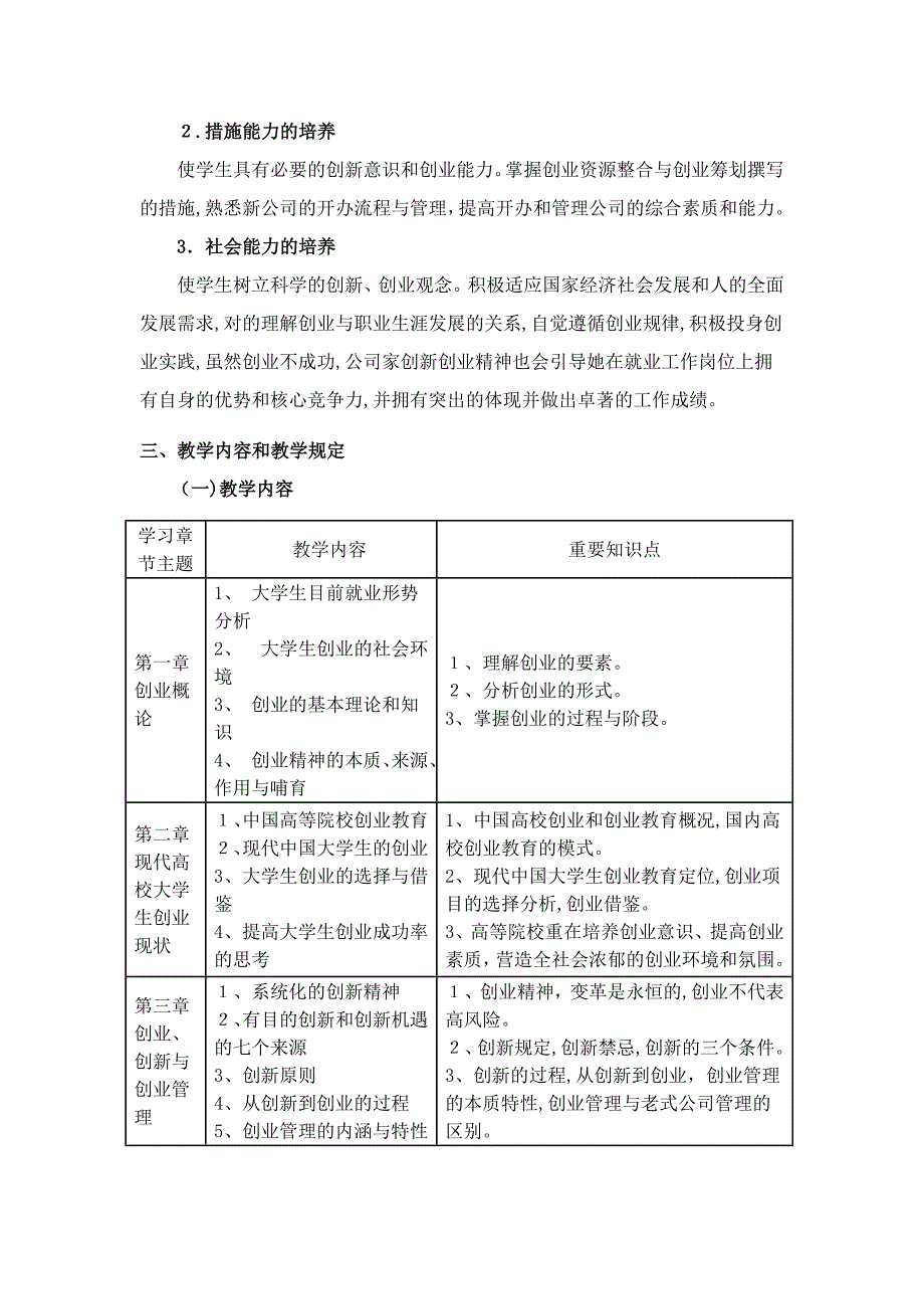 创新创业教育课程标准_第2页