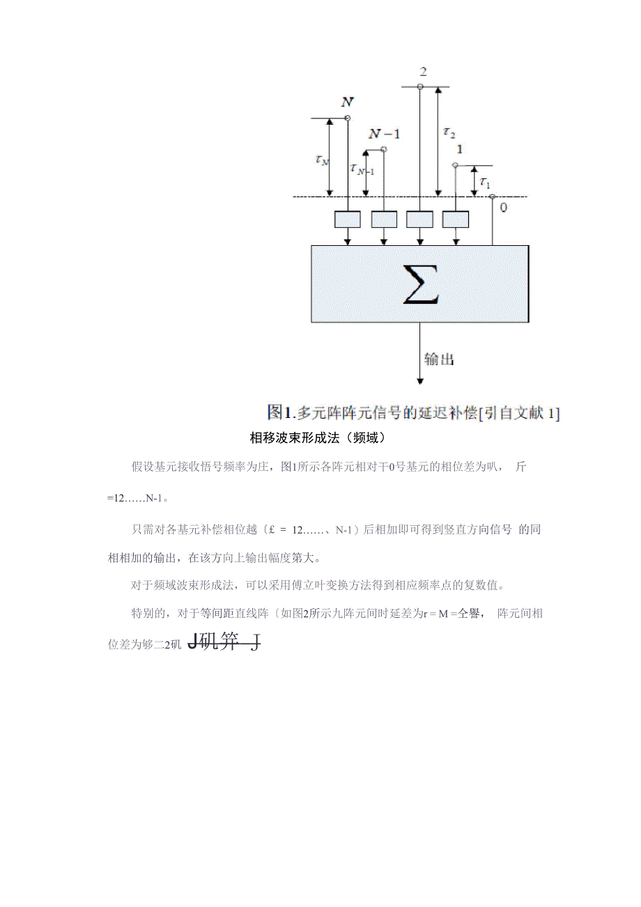 均匀间距线列阵波束形成器_第3页