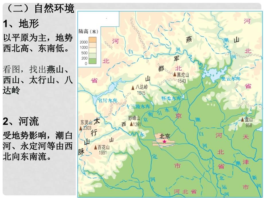 八年级地理下册 7.4《北京市》课件2 （新版）粤教版_第3页