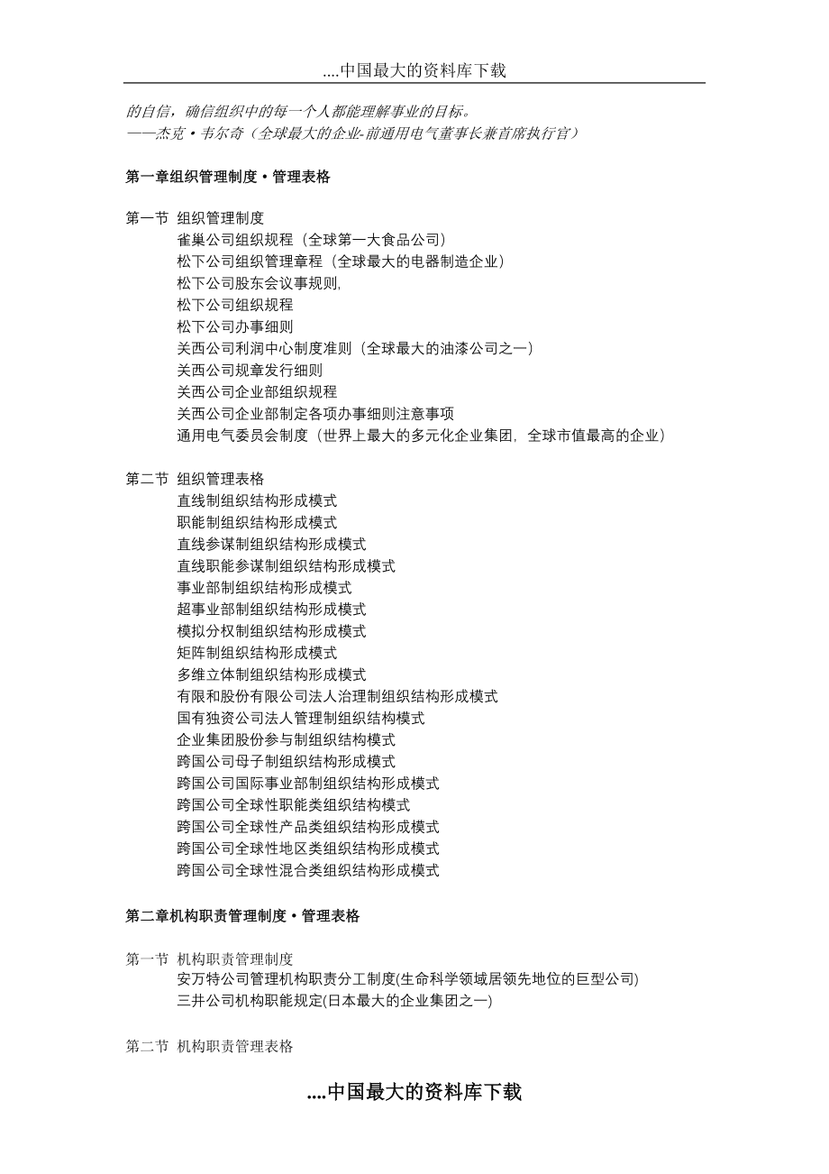 《世界500强企业管理制度管理表格全集》_第4页