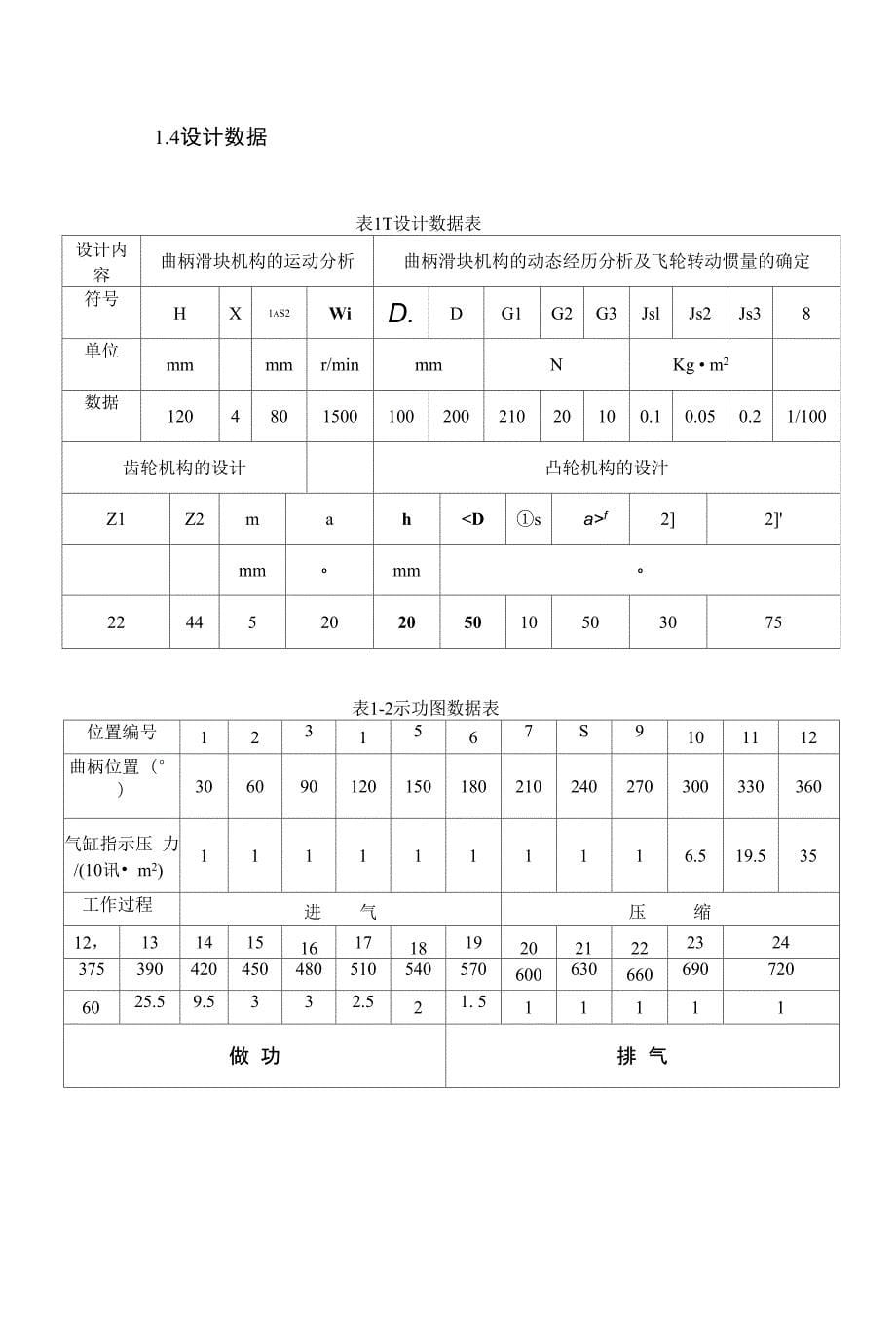 单缸四冲程柴油机课程设计说明介绍模板_第5页