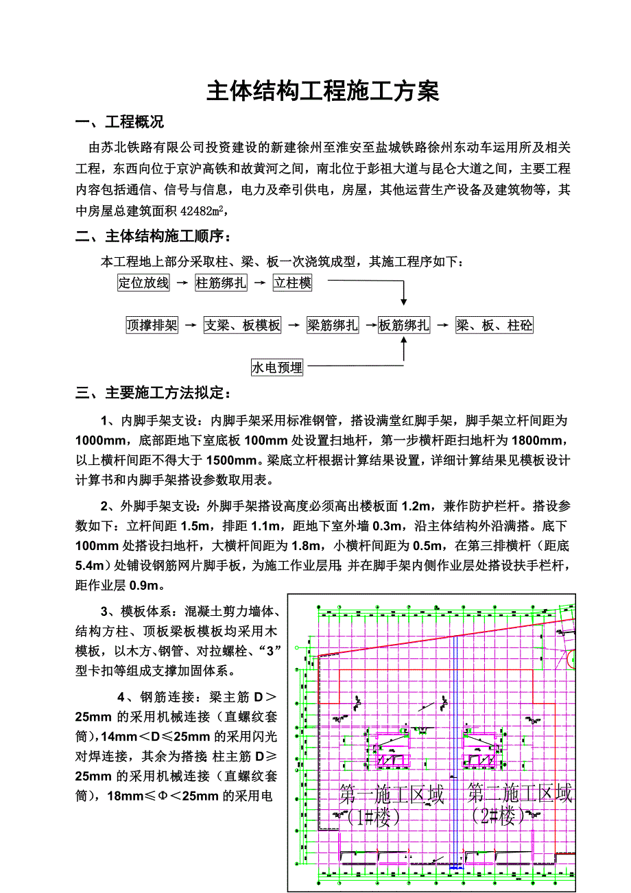 主体结构工程施工方案培训课件(doc-33页)_第2页