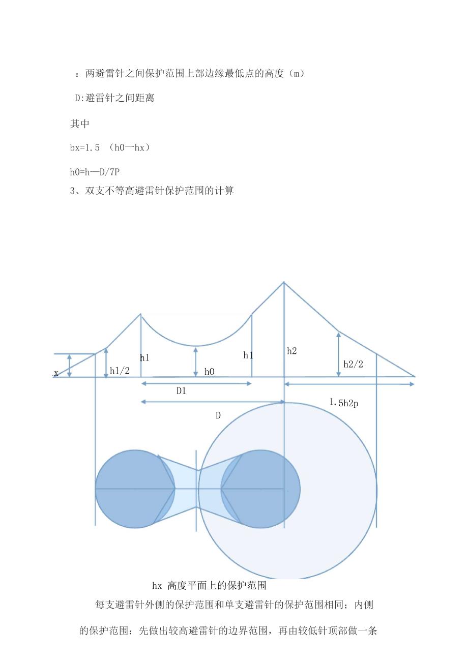 避雷针保护范围及其计算_第3页