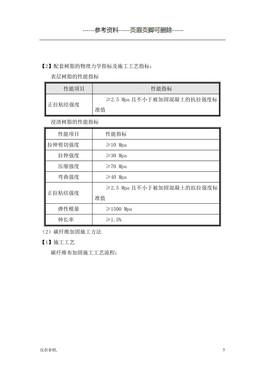 碳纤维粘贴加固方案[参照材料]_第5页