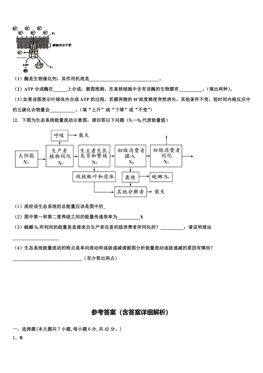 2023学年北京市第十九中高二生物第二学期期末学业质量监测模拟试题（含解析）.doc_第4页