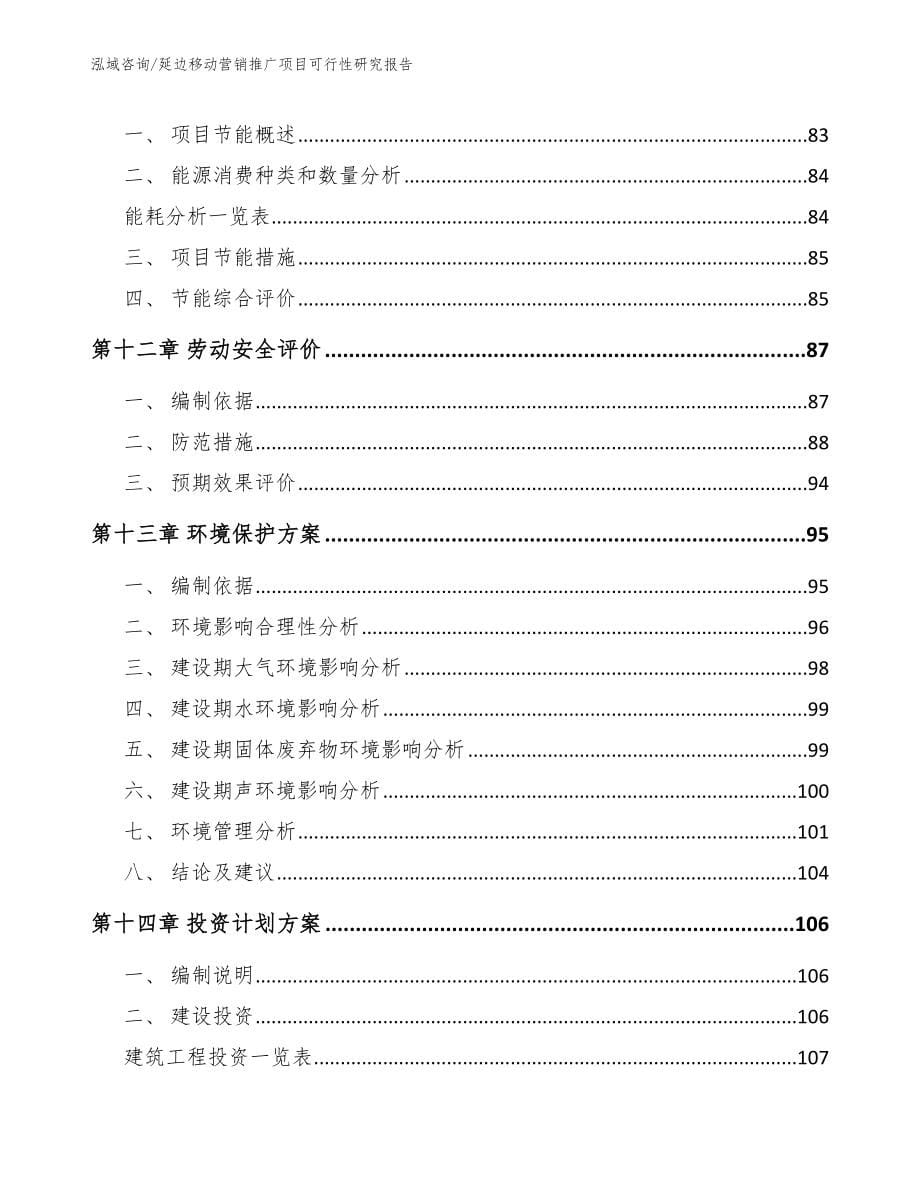 延边移动营销推广项目可行性研究报告范文_第5页