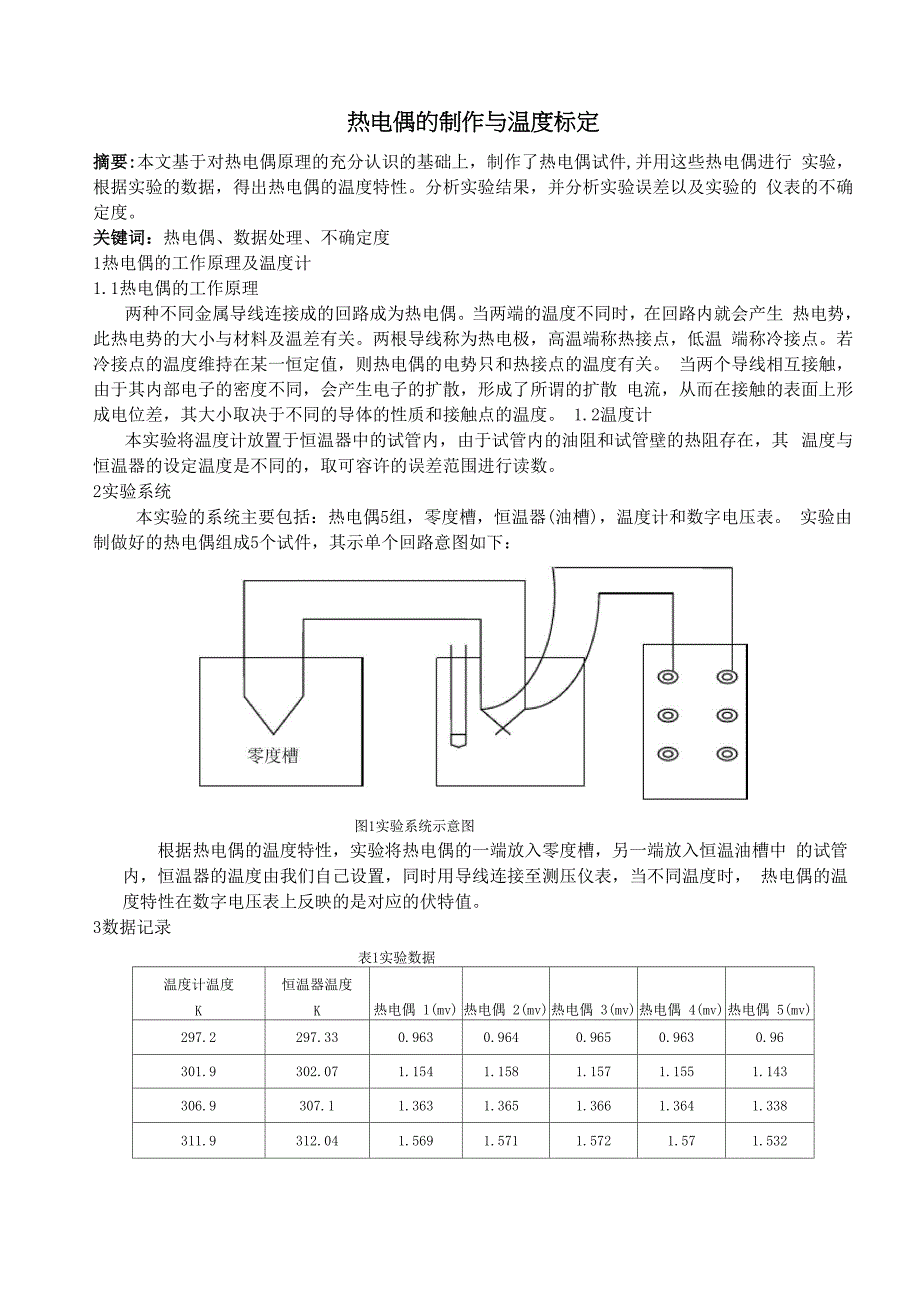 热电堆的标定_第1页