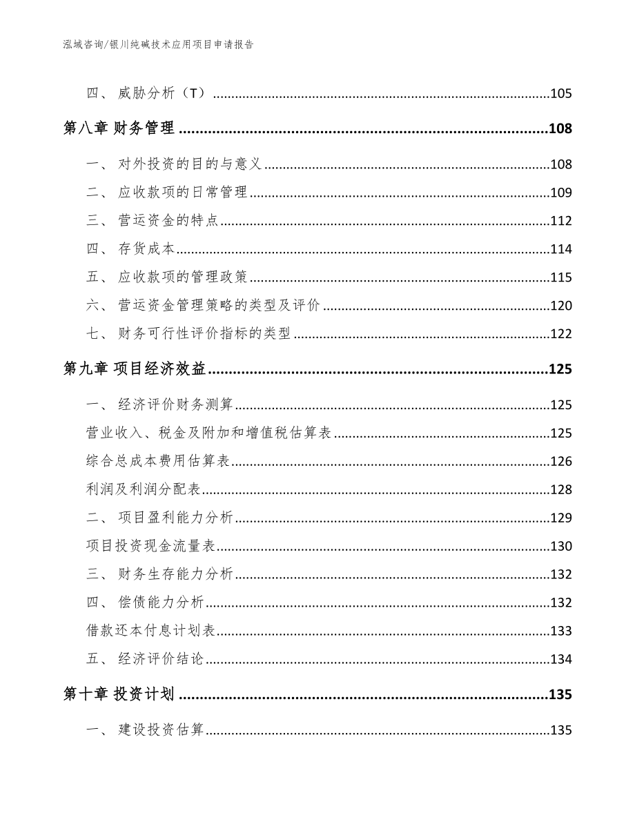 银川纯碱技术应用项目申请报告_第4页