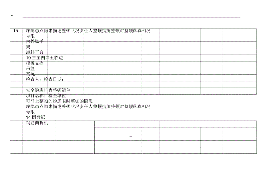 安全隐患排查整改清单.docx_第2页