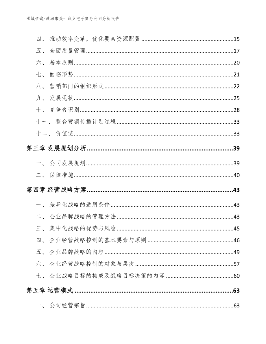 涟源市关于成立电子商务公司分析报告（模板范本）_第3页