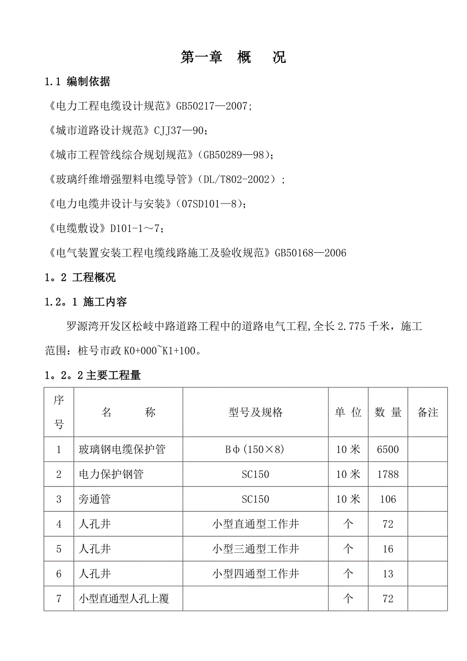 【建筑施工方案】电力排管工程施工方案_第2页