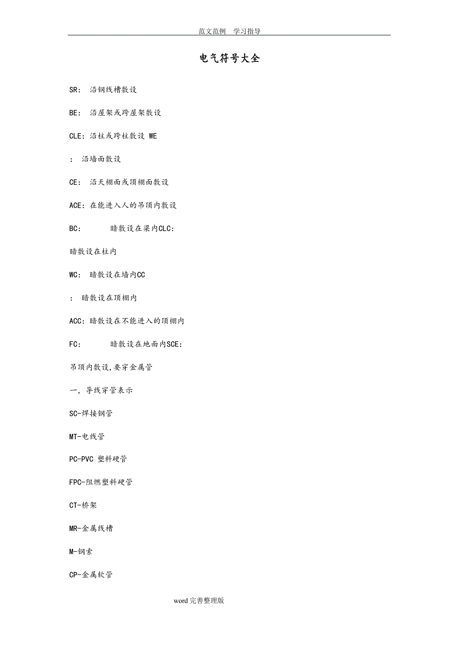 [配电系统图]电气符号大全_第1页