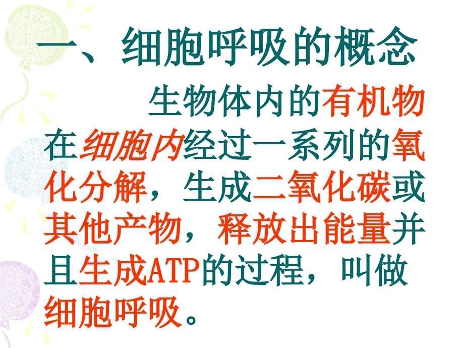 ATP的主要来源细胞呼吸公开课通用课件_第5页