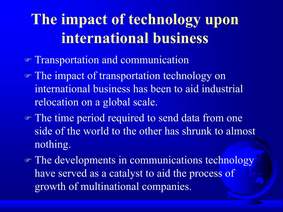 新编-国际商务的环境chapter-10-Technical-environment-facing-international-business-精品课件_第4页