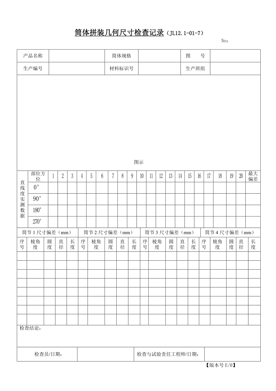 产品质量控制检验记录卡剖析_第2页