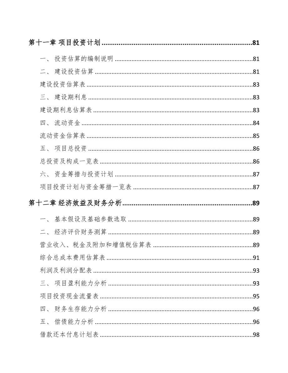 厦门气泡水项目可行性研究报告范文模板(DOC 80页)_第5页