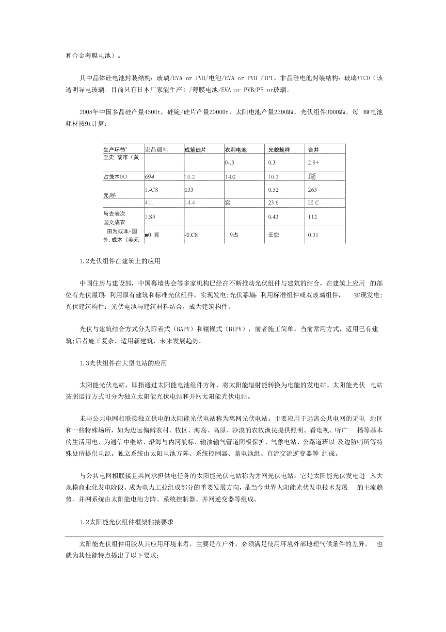 有机硅胶在太阳能光伏组件领域的应用_第2页