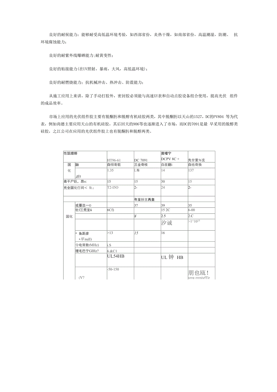 有机硅胶在太阳能光伏组件领域的应用_第3页