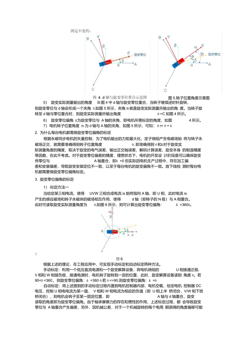 电机位置零位偏角及其标定_第2页