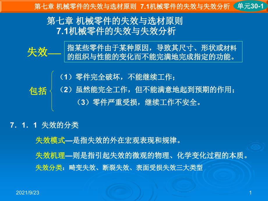 机械零件的失效与选材原则_第1页