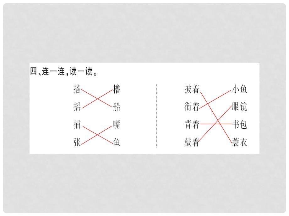 三年级语文上册 第5单元 15《搭船的鸟》习题课件 新人教版_第5页