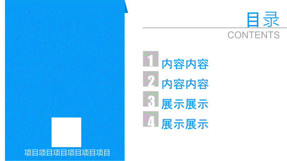 简洁商务项目投标方案模板蓝白灰_第2页