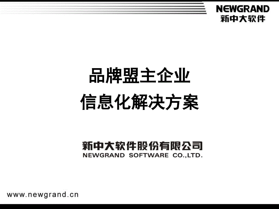 品牌盟主企业解决方案_第1页