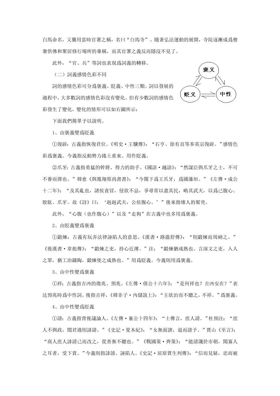 古汉语通论(繁体版)_第5页
