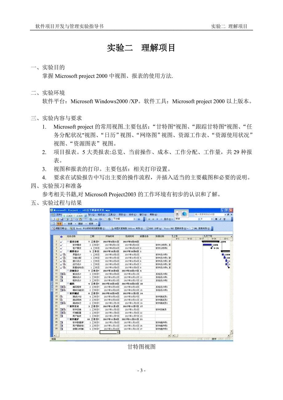 《软件项目开发与管理》实验报告_第5页