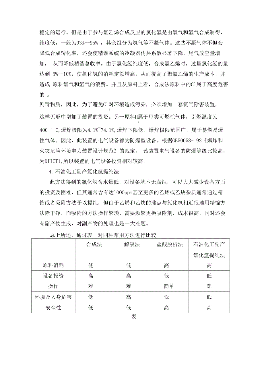 高纯氯化氢气体的制备方法综述_第2页