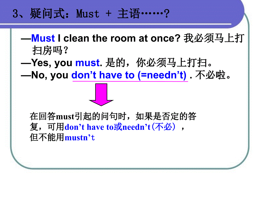 情态动词must的用法_第3页