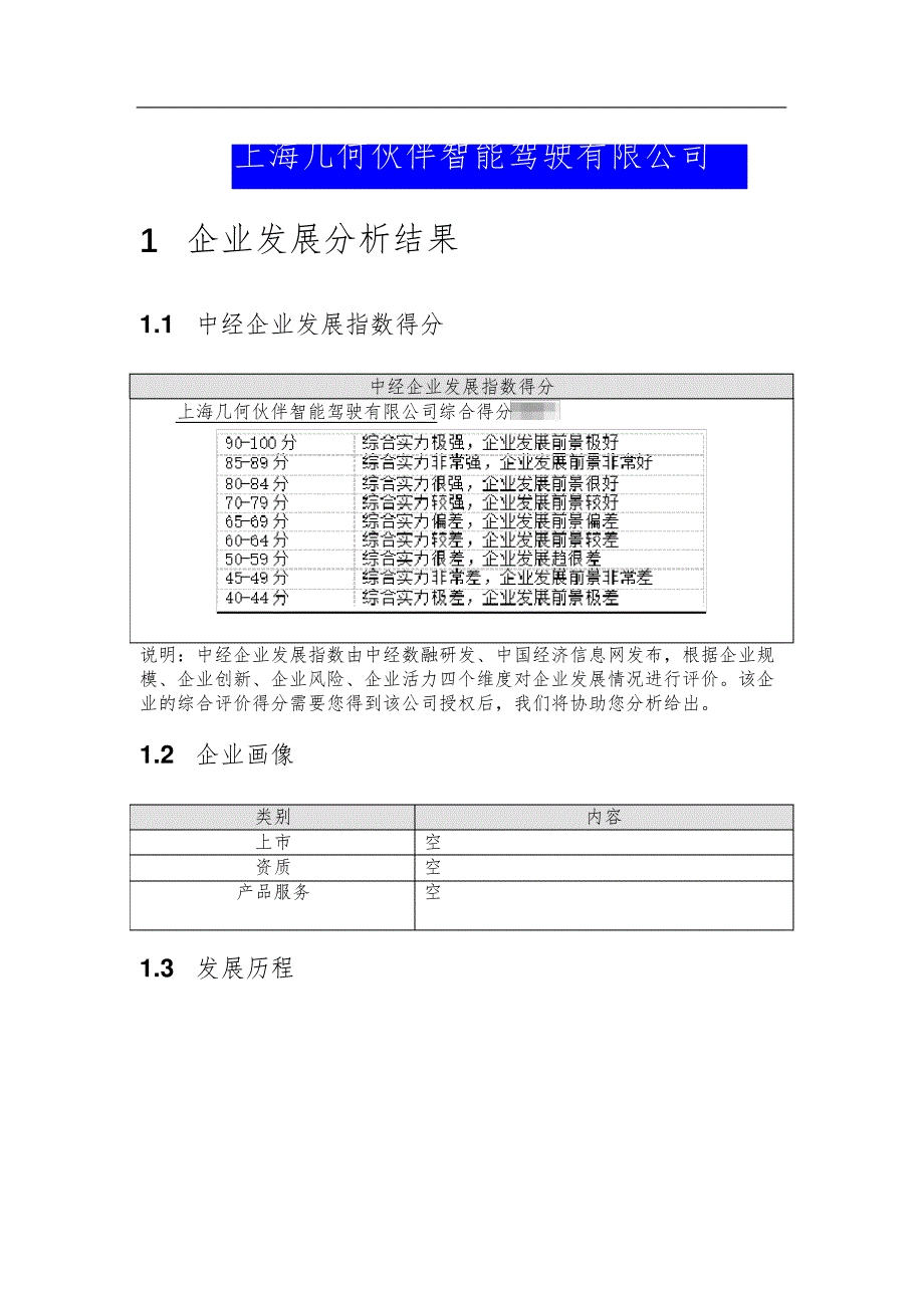 上海几何伙伴智能驾驶有限公司介绍企业发展分析报告_第2页