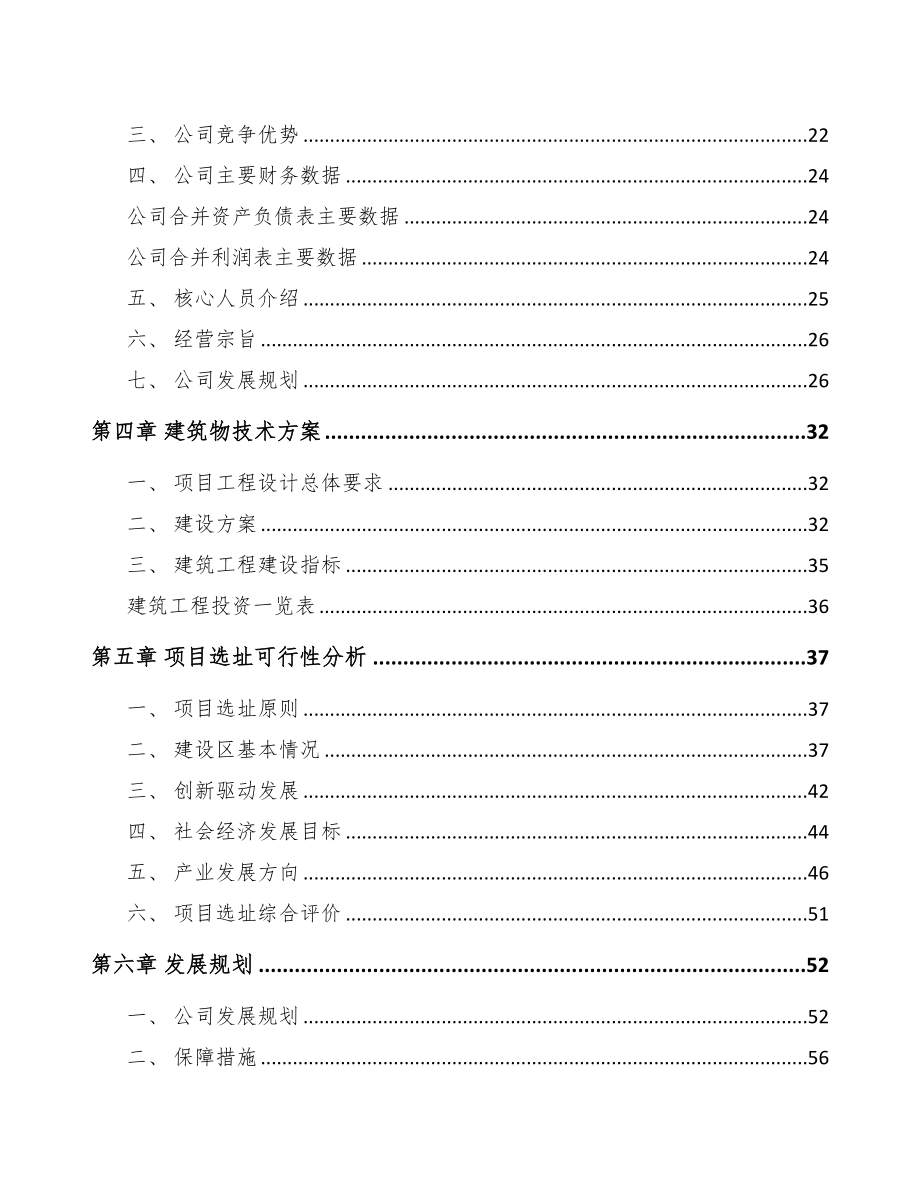 河北关于成立鞋材公司可行性研究报告模板(DOC 86页)_第3页