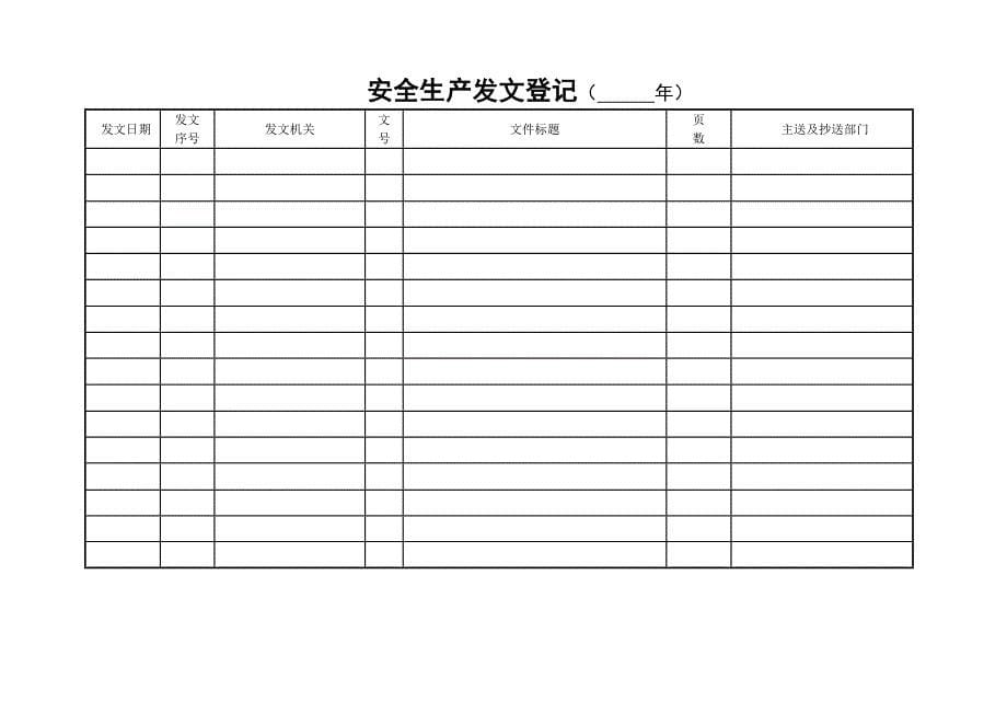 安全生产管理台账13本_第5页