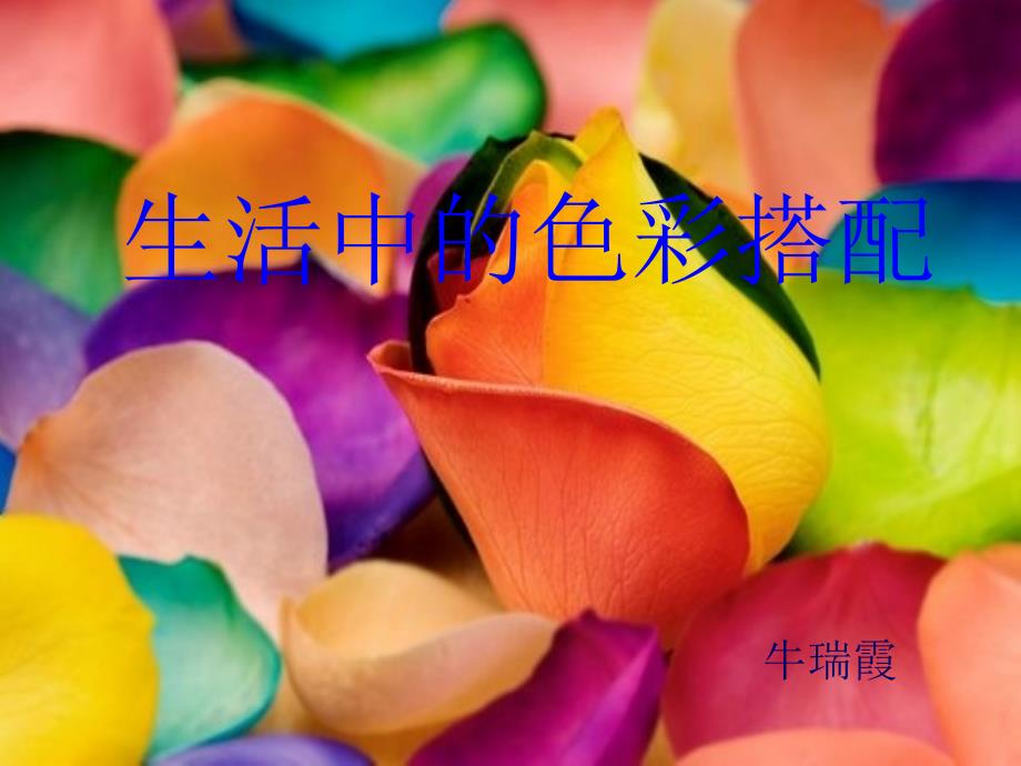 江西美术出版社出版小学三年级美术上册生活中的色彩搭配课件_第1页