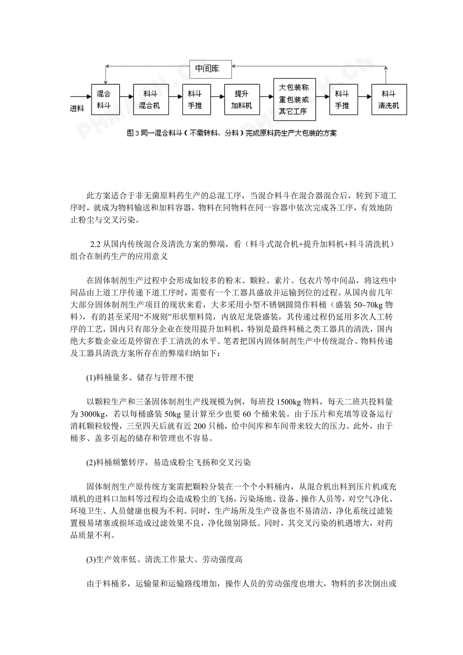 固体制剂生产中料斗式混合机、提升加料机与料斗清洗机_第4页