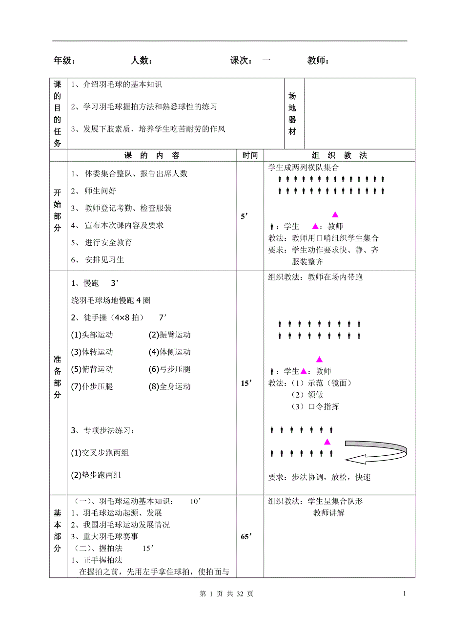 羽毛球教案汇总_第1页