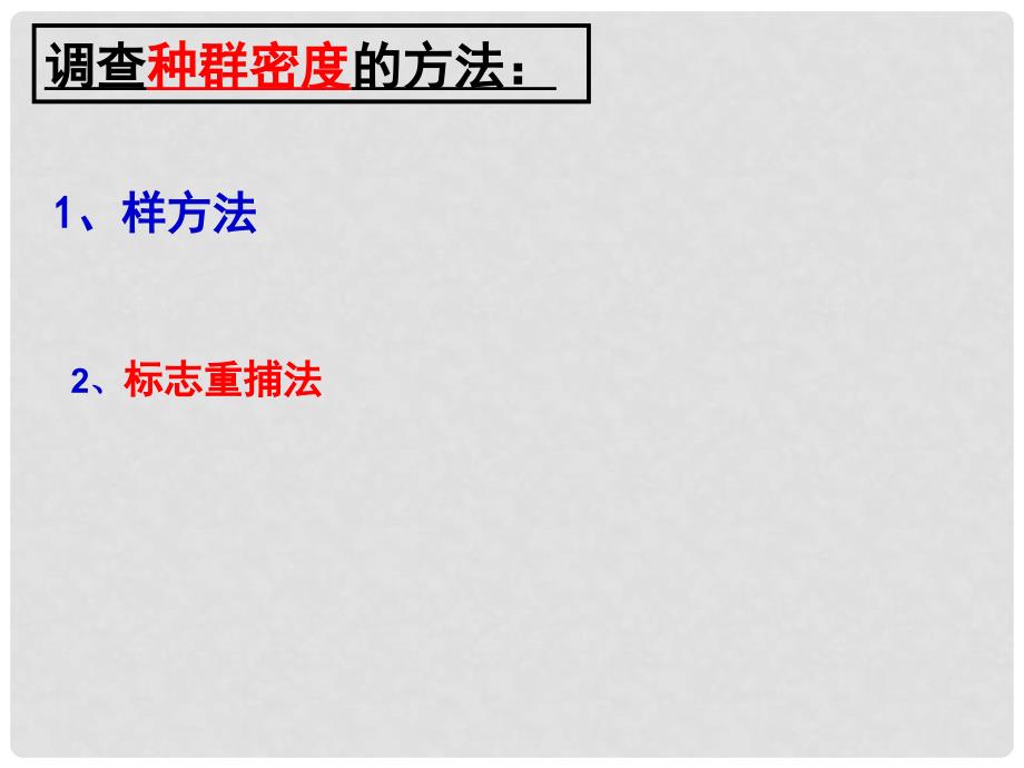 浙江省杭州市高中生物 4.1 种群的特征课件 浙教版必修3_第4页