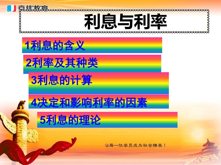 农信社考试金融学利息与利率_第3页