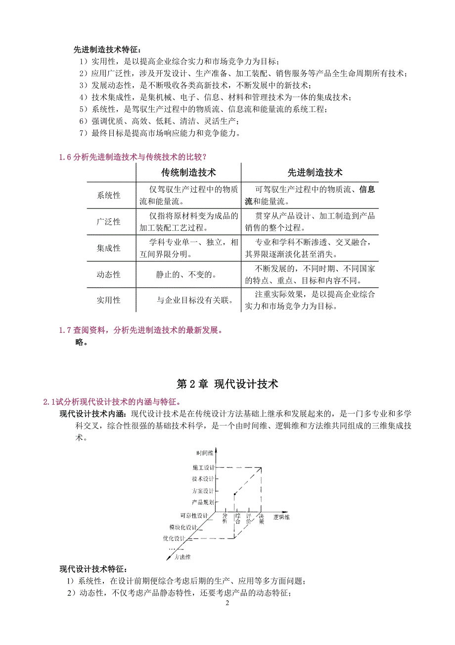 《先进制造技术》第2版复习思考题答案_第2页