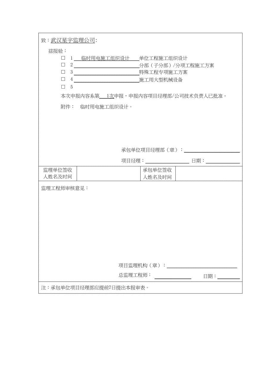 施工方案报审表84093.docx_第5页