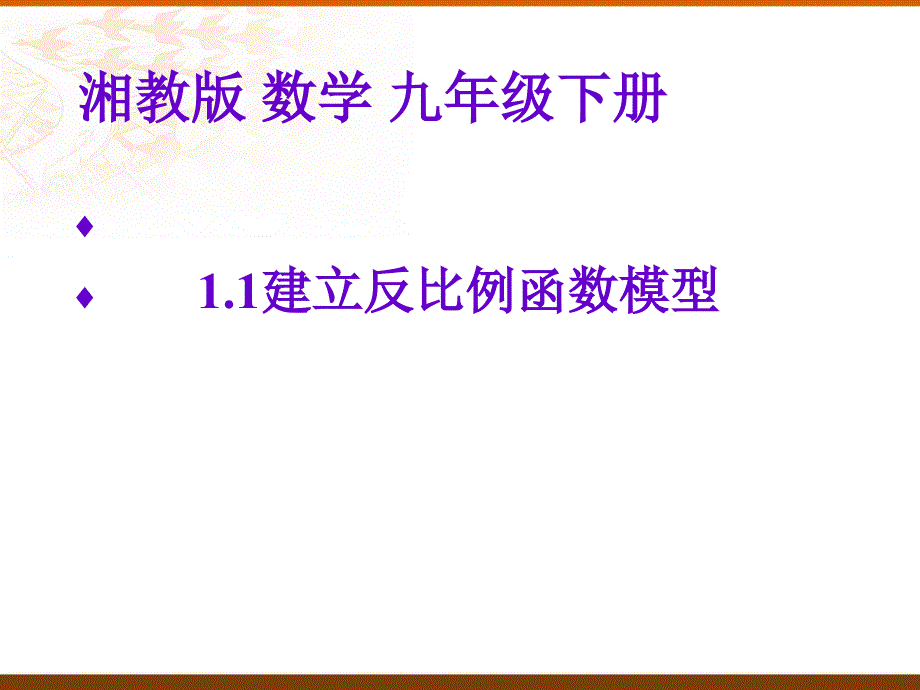 建立反比例函数模型_第3页