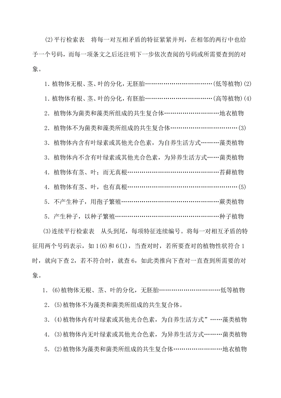 植物学分类学总结_第2页