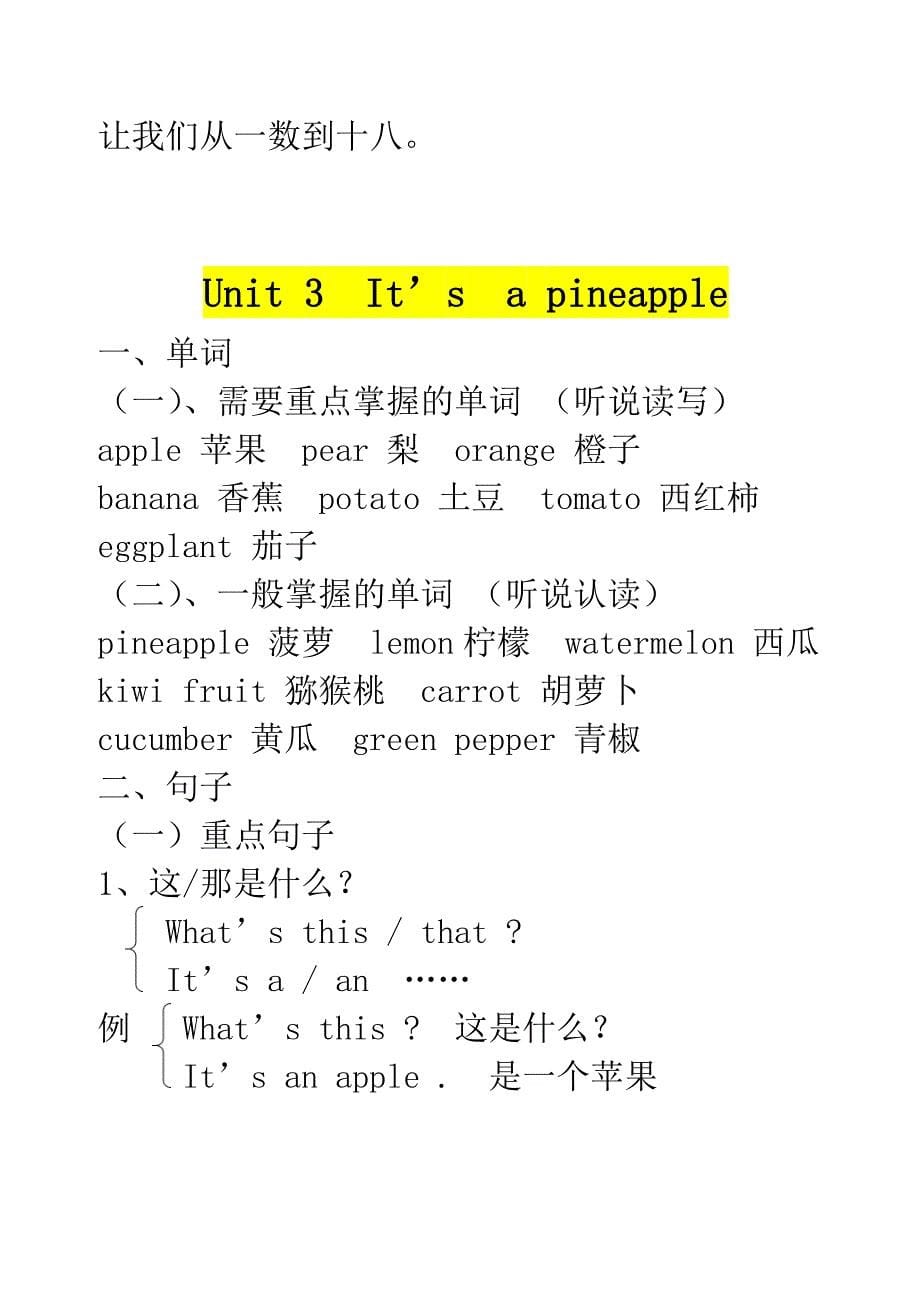 小学四年级英语考点总结_第5页