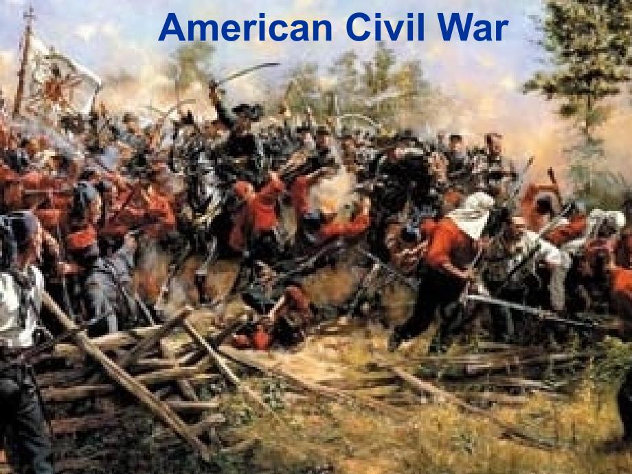 American Civil War美国内战英文简介.ppt_第1页