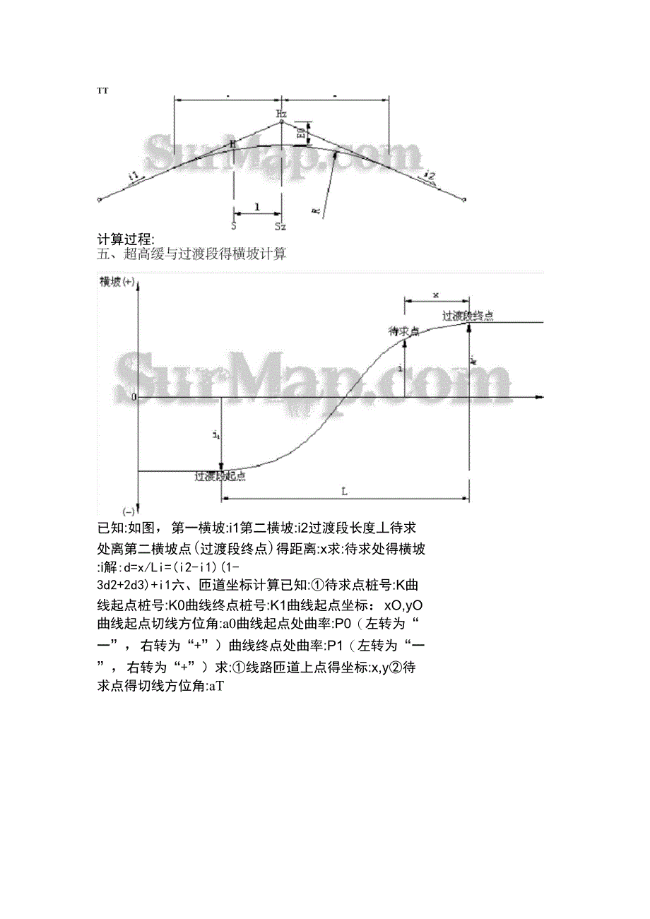 道路曲线高程计算公式_第4页