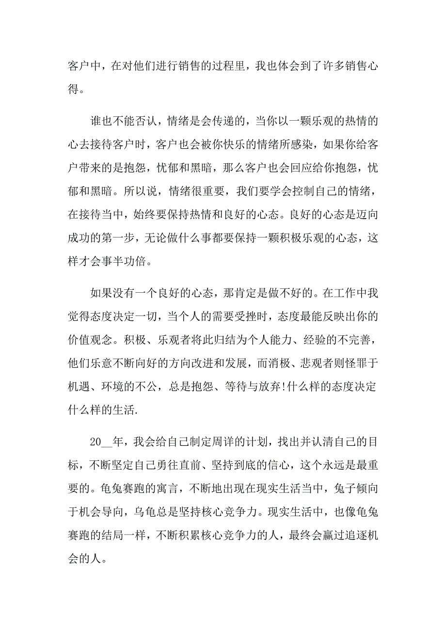 销售工作总结报告范文2021_第2页