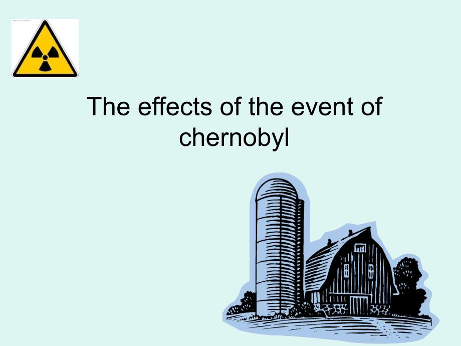 切尔诺贝利PPT优秀课件_第1页