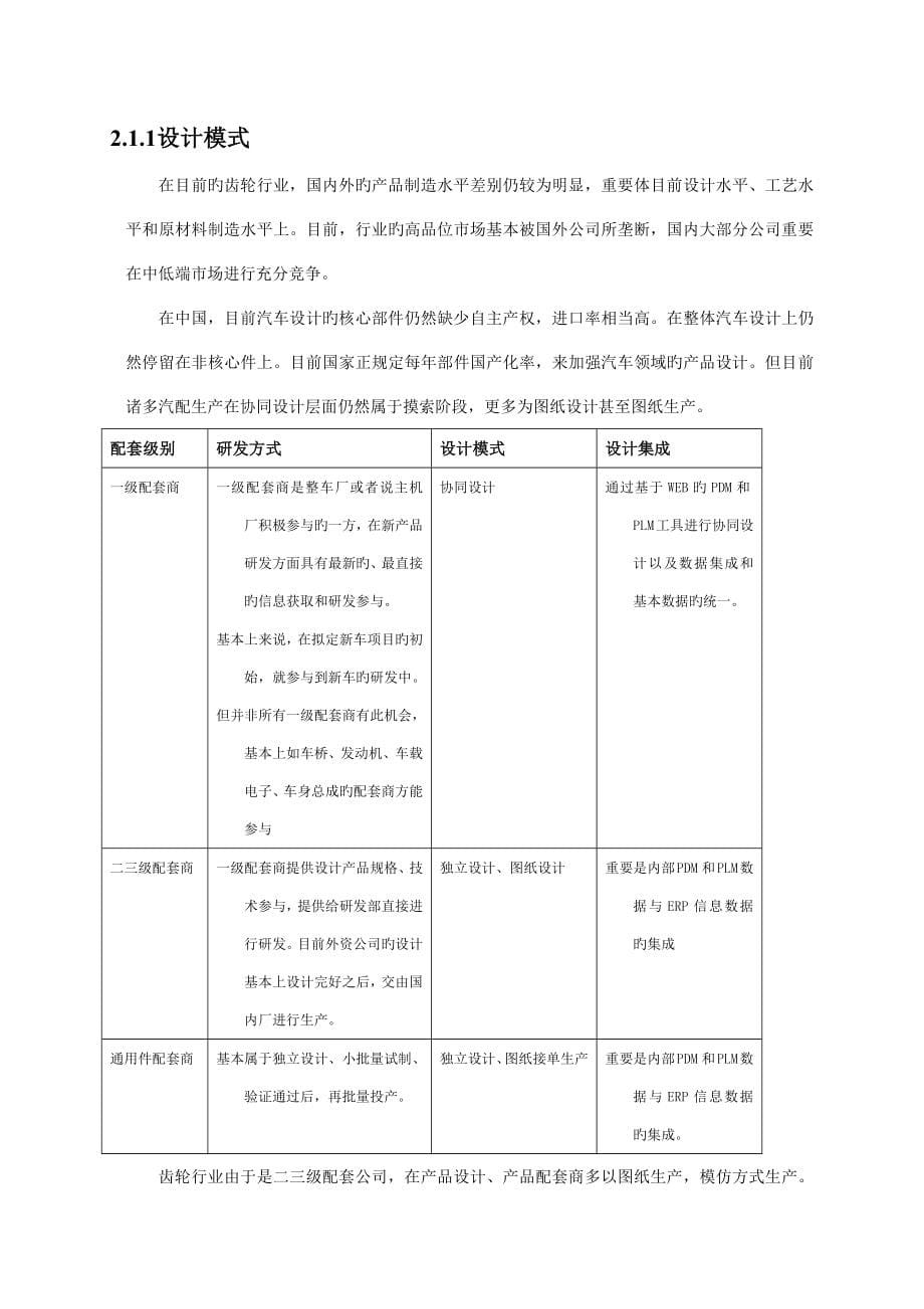 汽配汽车齿轮行业解决专题方案_第5页