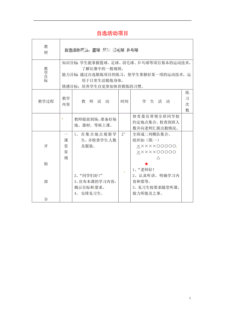 自选活动项目教案_第1页